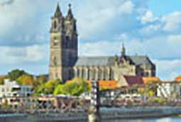 „Blick auf den Magdeburger Dom