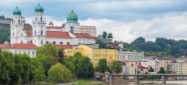 Blick auf das Passauer Schloß